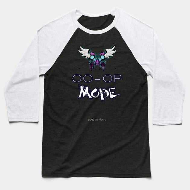 Co-Op Mode Gamer Baseball T-Shirt by MaystarUniverse